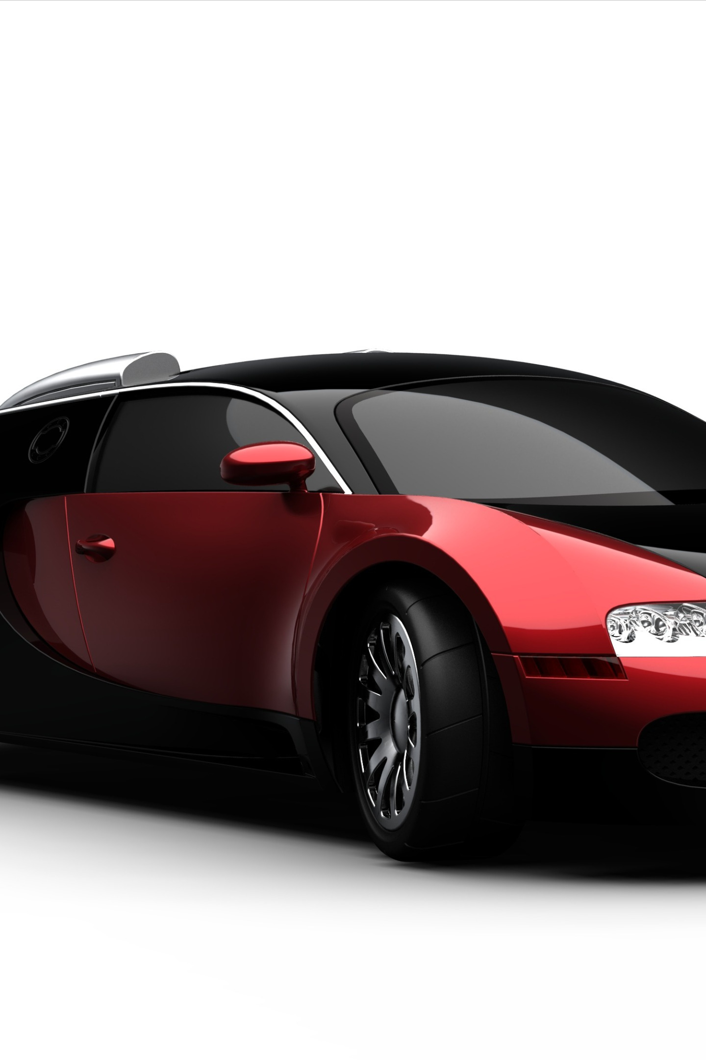 Скачать обои car, машина, рисунок, Bugatti, бугатти, резина, Picture,  гиперкар, раздел bugatti в разрешении 1440x2160