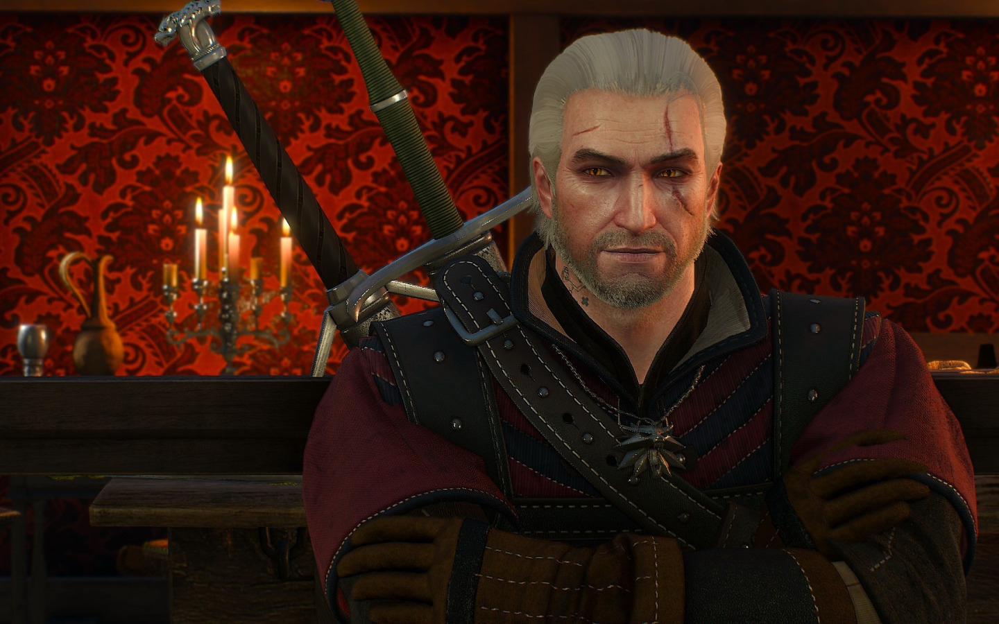 The witcher 3 with geralt doppler фото 10
