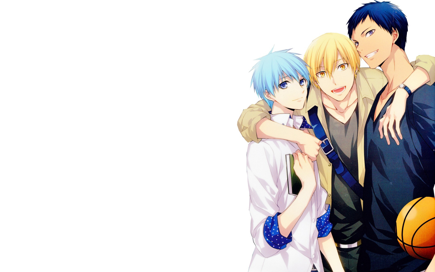 Скачать обои Kuroko No Basket, Баскетбол Куроко, kuroko, <b>kise</b>, aomine, by y...