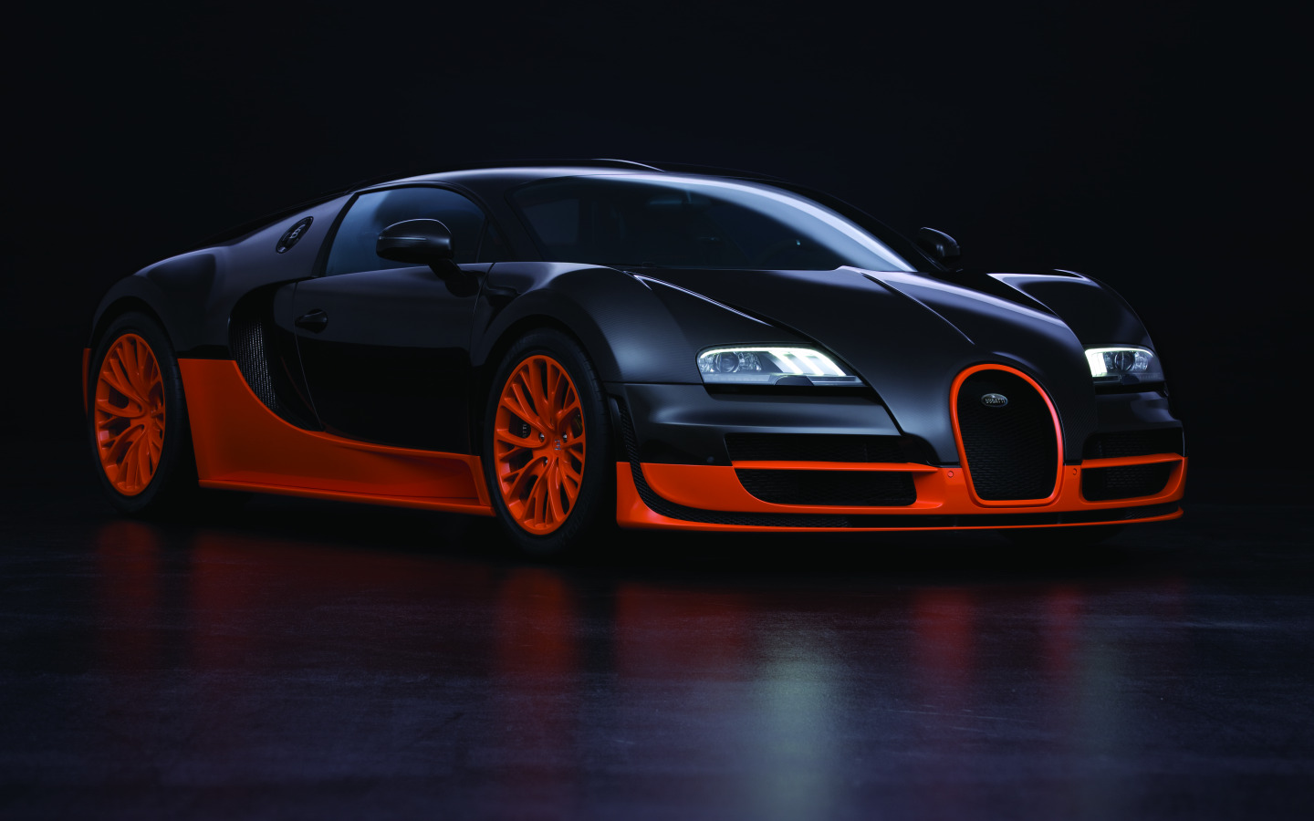 Машина Bugatti Veyron super Sport