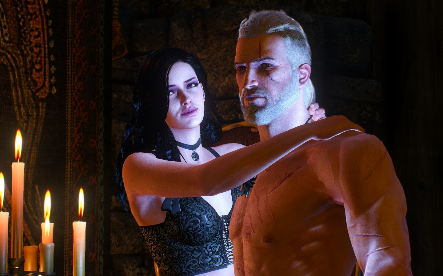 The witcher 3 yennefer scenes фото 23
