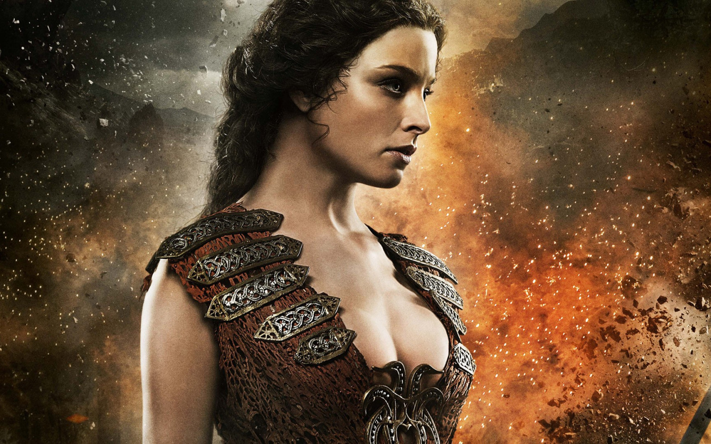 Скачать обои cinema, 2011, movie, Conan The Barbarian, film, Tamara, Rachel  Nichols, раздел фильмы в разрешении 1440x900