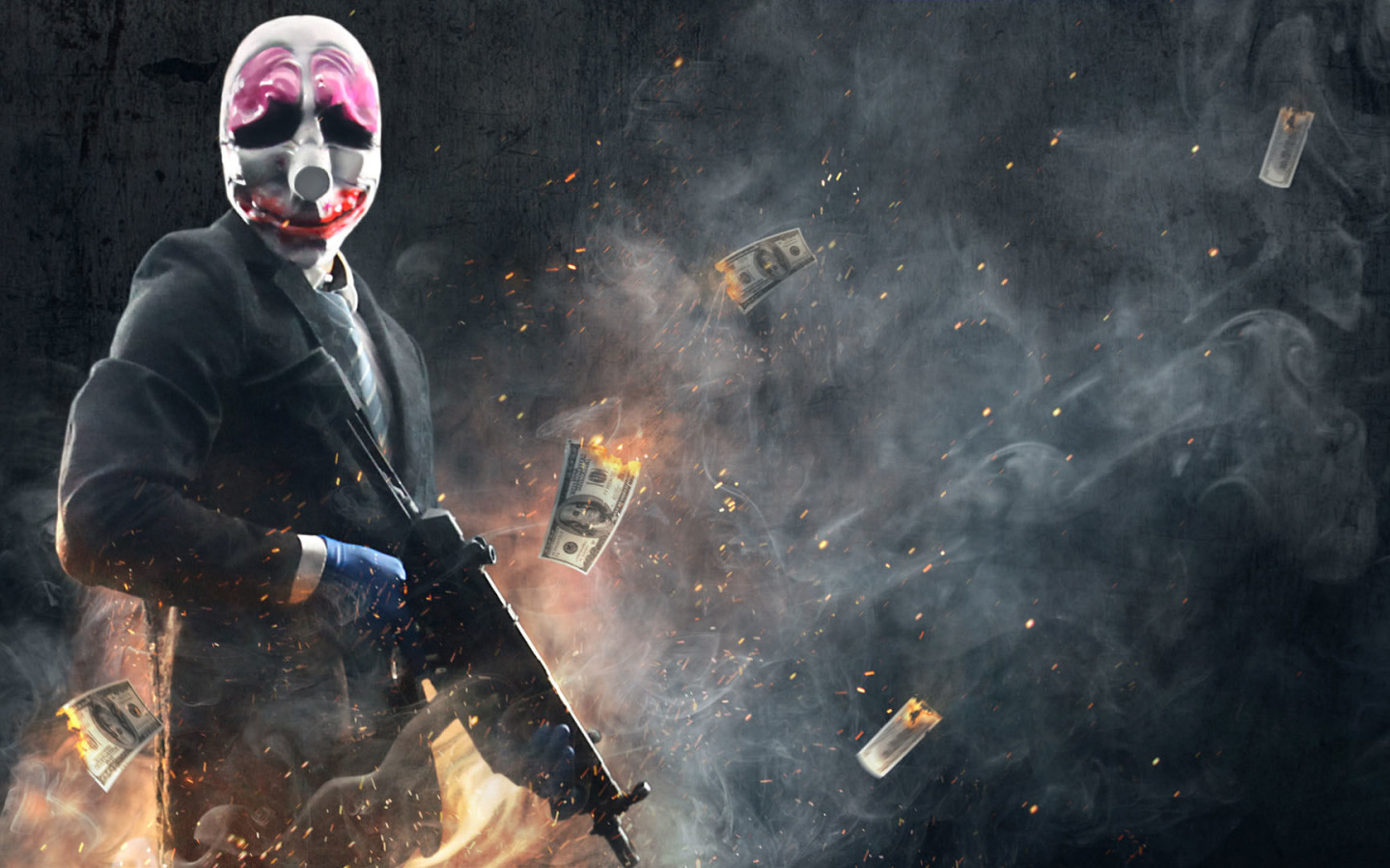 Скачать обои heist, Payday 2, Hoxton, пэйдэй, раздел игры в разрешении  1440x900