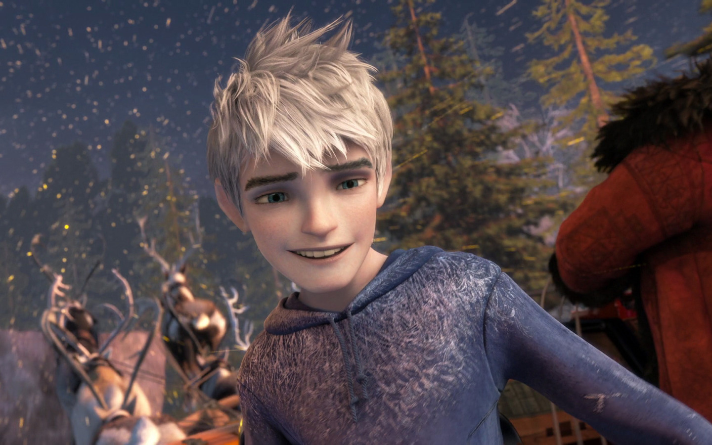 Скачать обои Хранители снов, The Rise of The Guardians, Джек Фрост, Вартові  легенд, Jack Frost, раздел фильмы в разрешении 1440x900