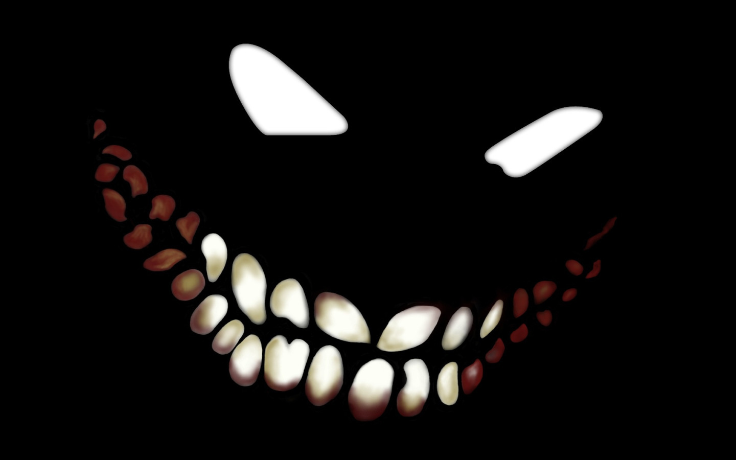 Evil smile