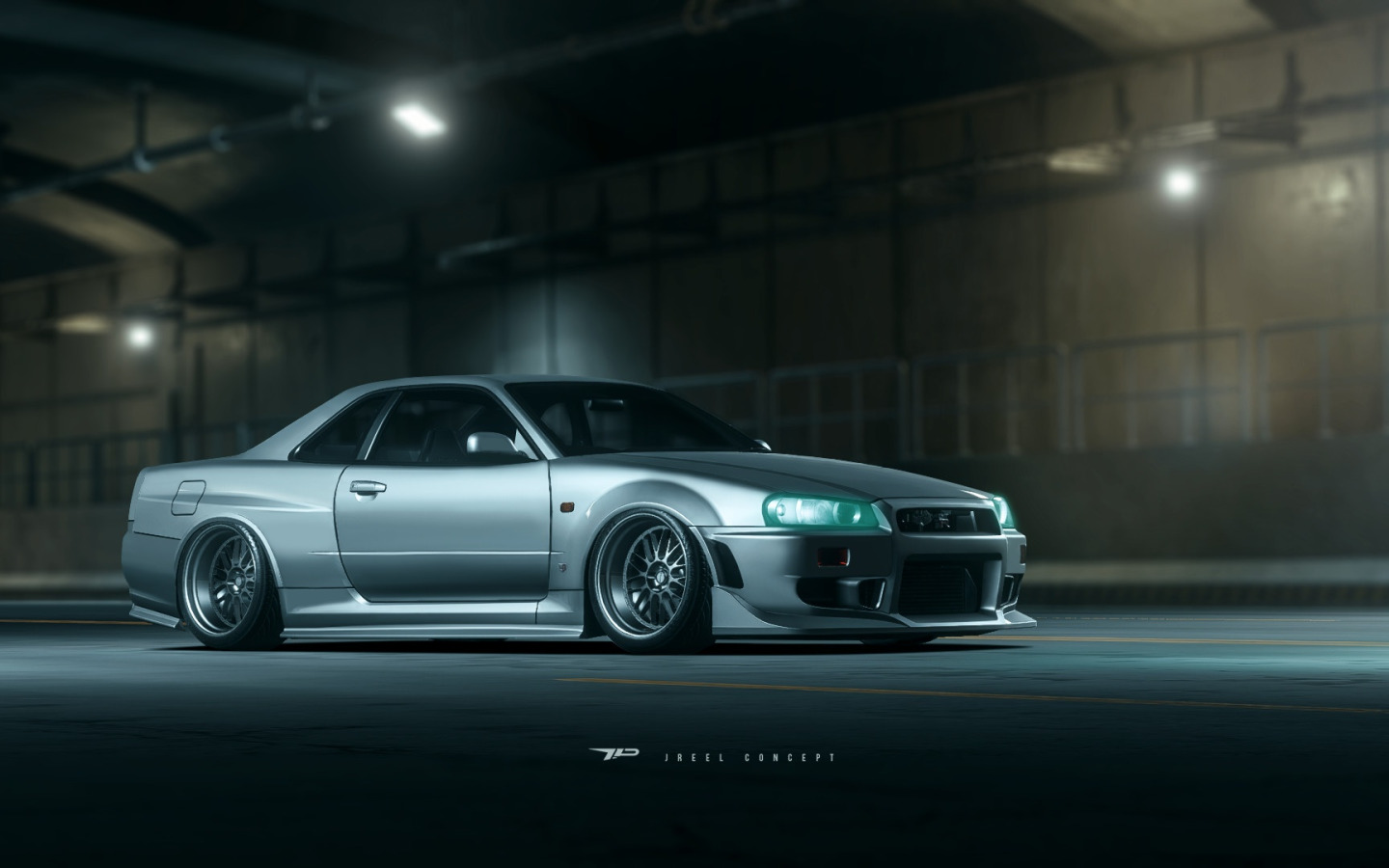 Nissan Skyline GTR 34 4Рє