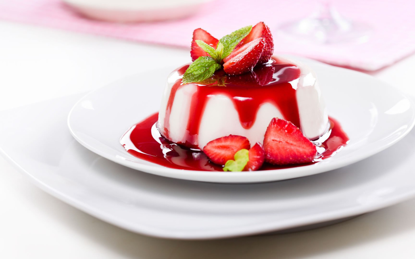 Итальянская panna Cotta