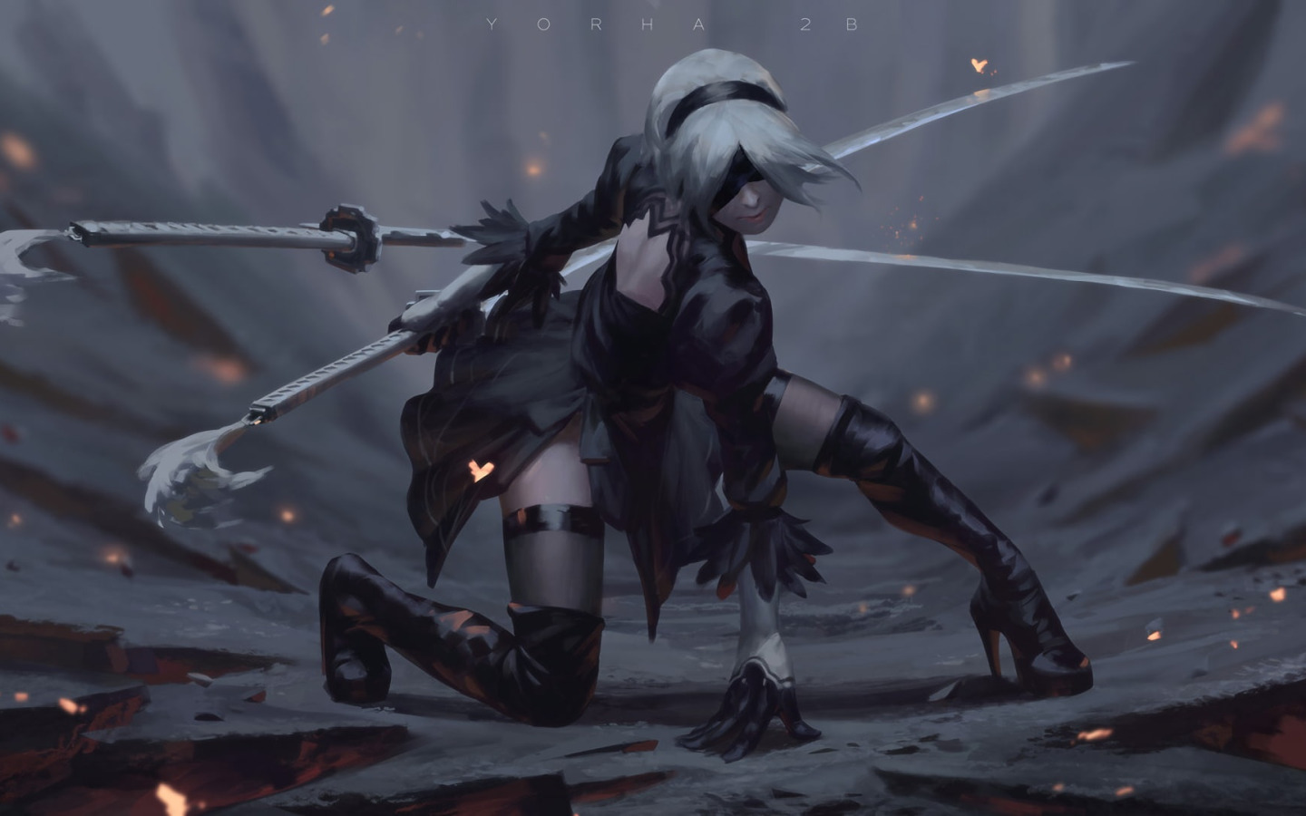 фоны стим nier automata фото 35