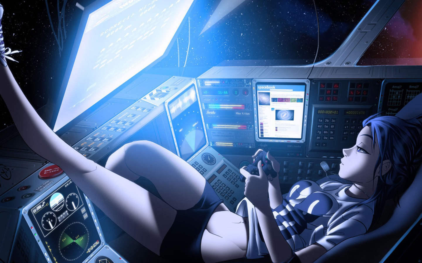 эротика в космосе аниме фото 92