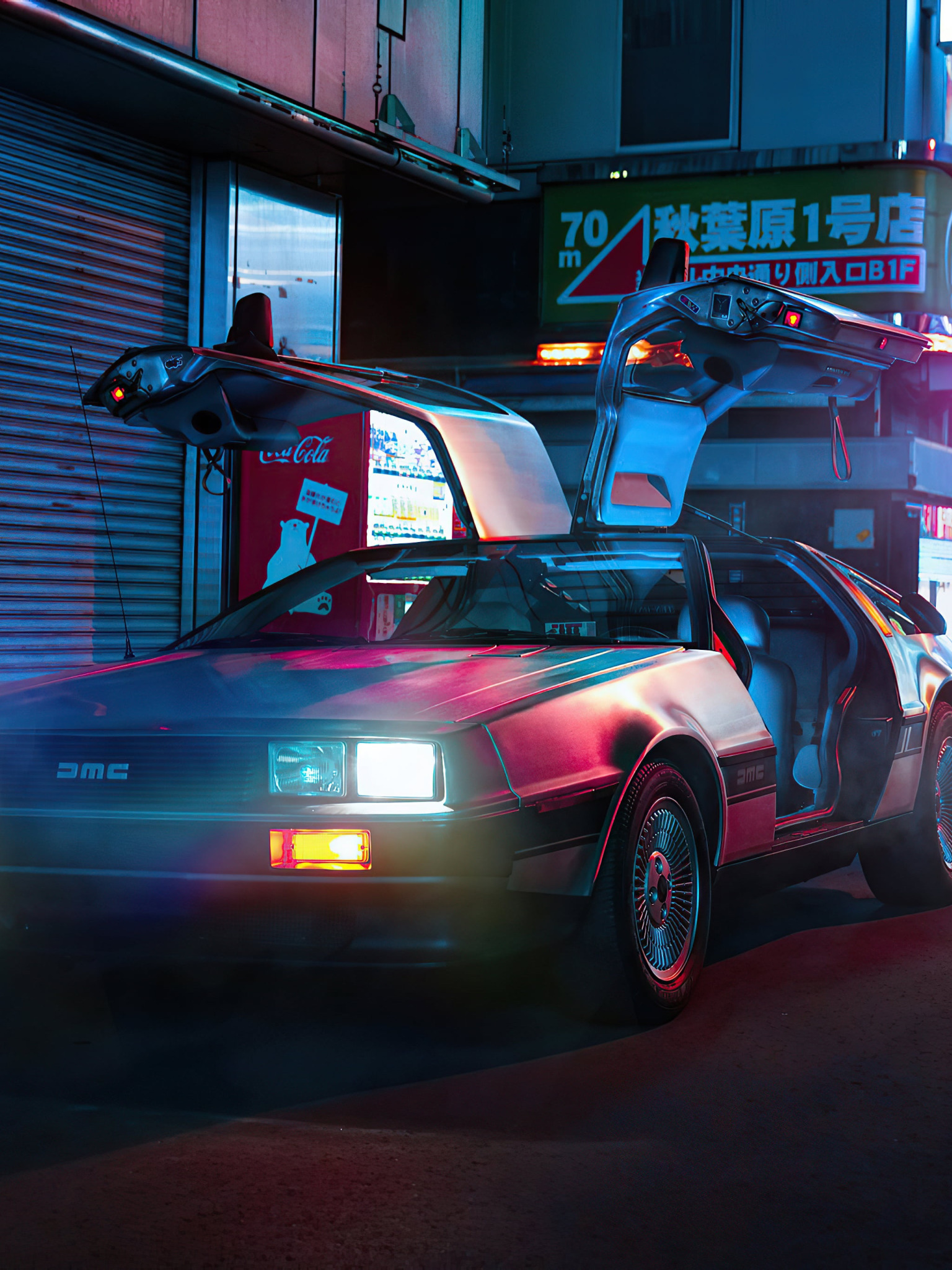 DELOREAN DMC 12 Cyberpunk