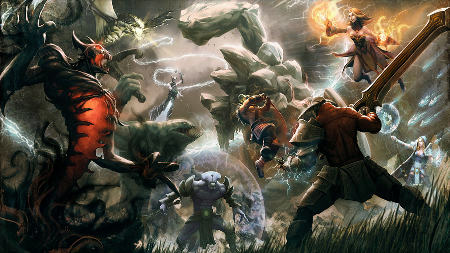 dota, hero, loginscreen
