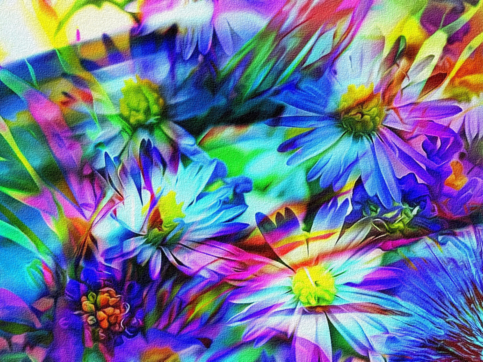Воображение цветы