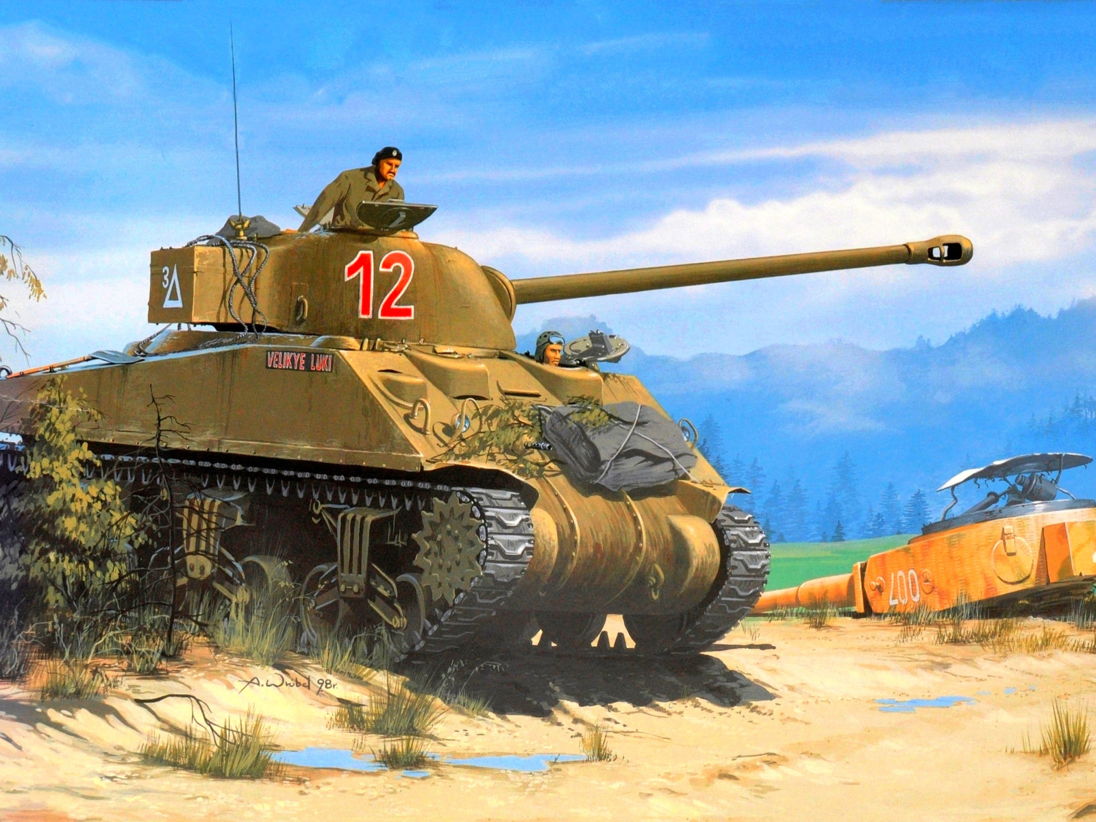 Sherman m4a4 dragon фото 9