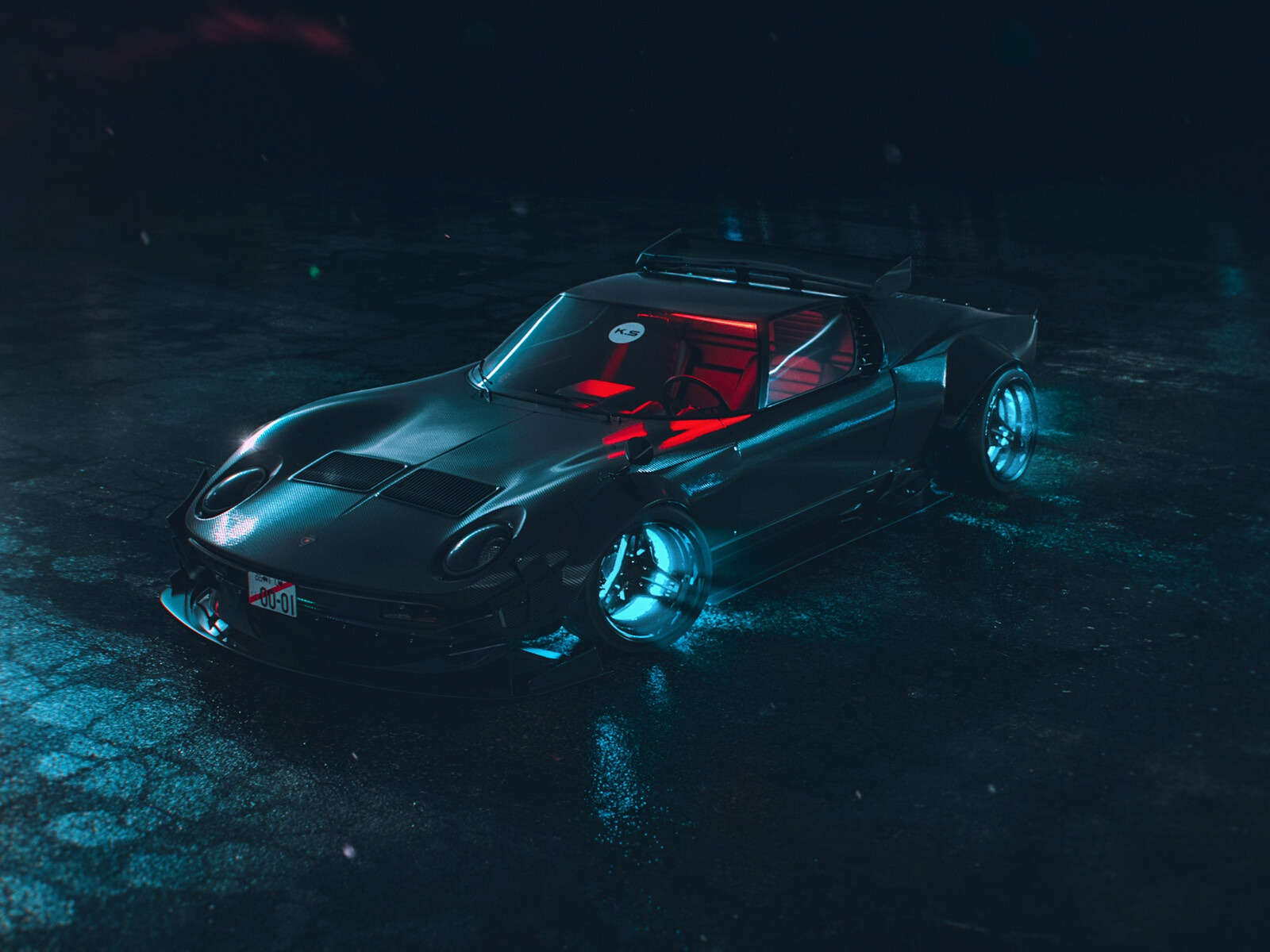 Cyberpunk car wallpaper фото 107