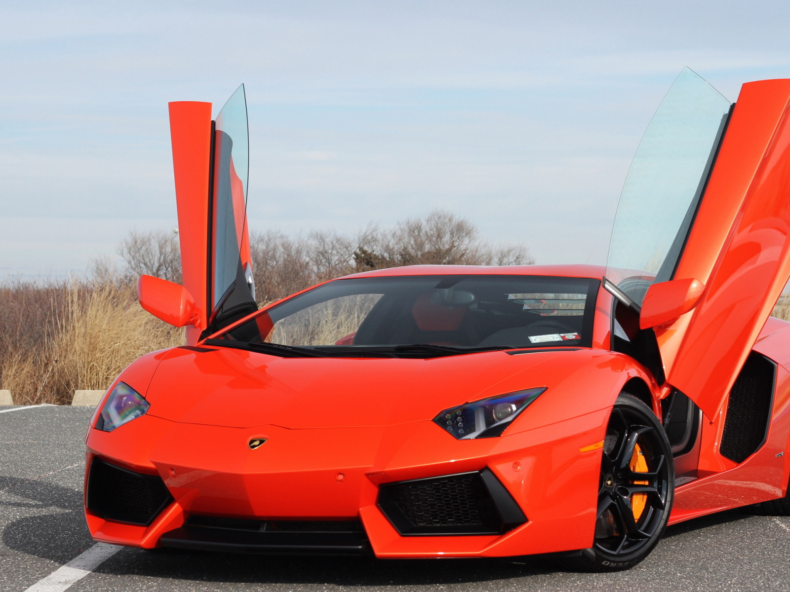 Lamborghini Aventador LP 740 Red