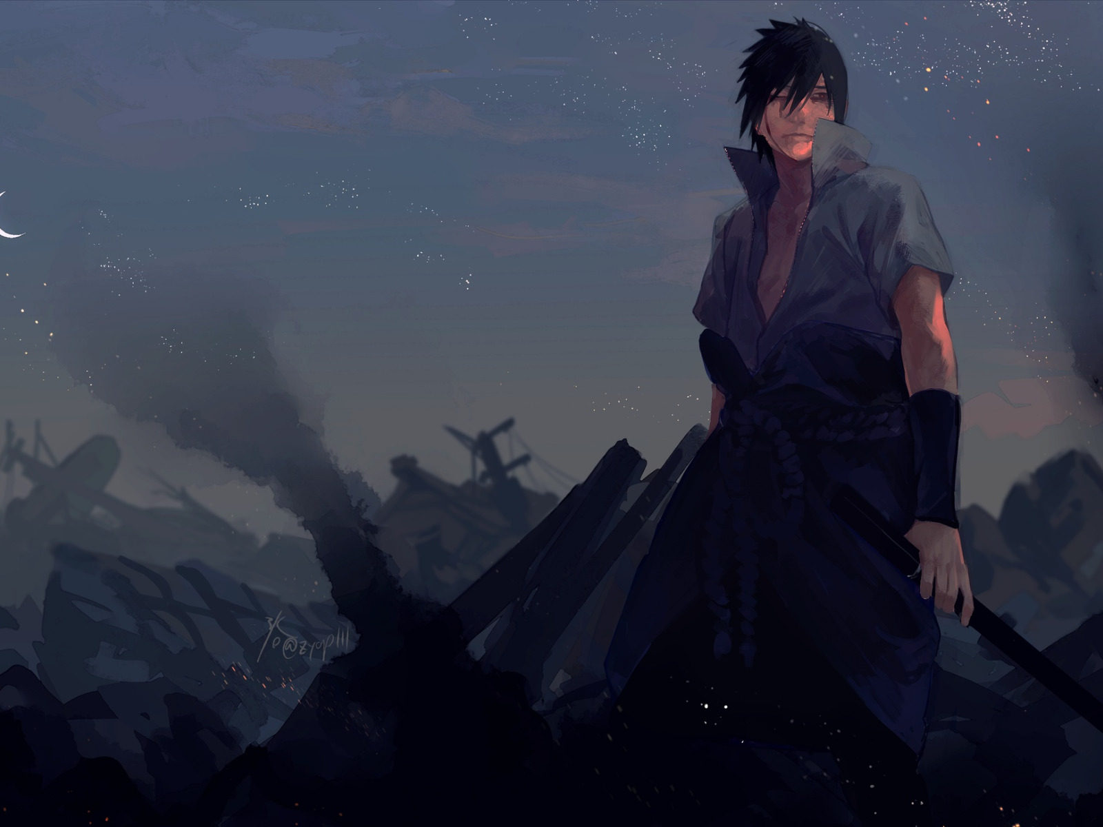 Uchiha steam artwork фото 114