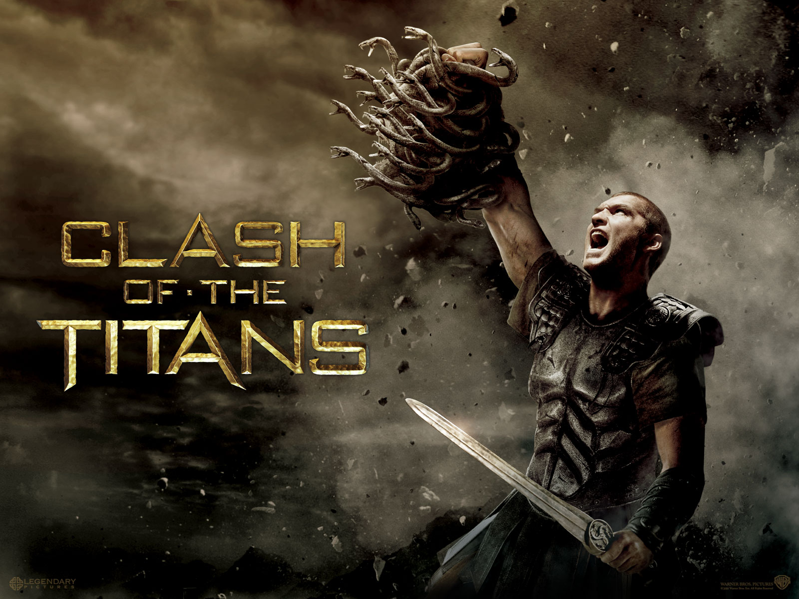 Обои Legendary Pictures, Clash of the Titans, Битва Титанов на телефон и  рабочий стол, раздел фильмы, разрешение 1600x1200 - скачать