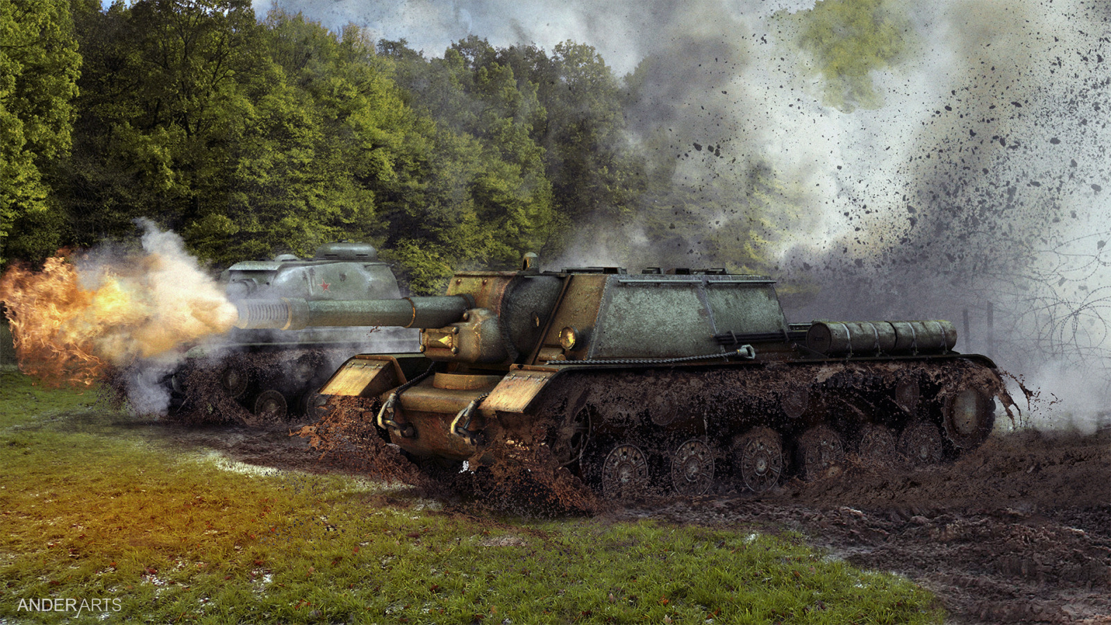 Су-152 World of Tanks