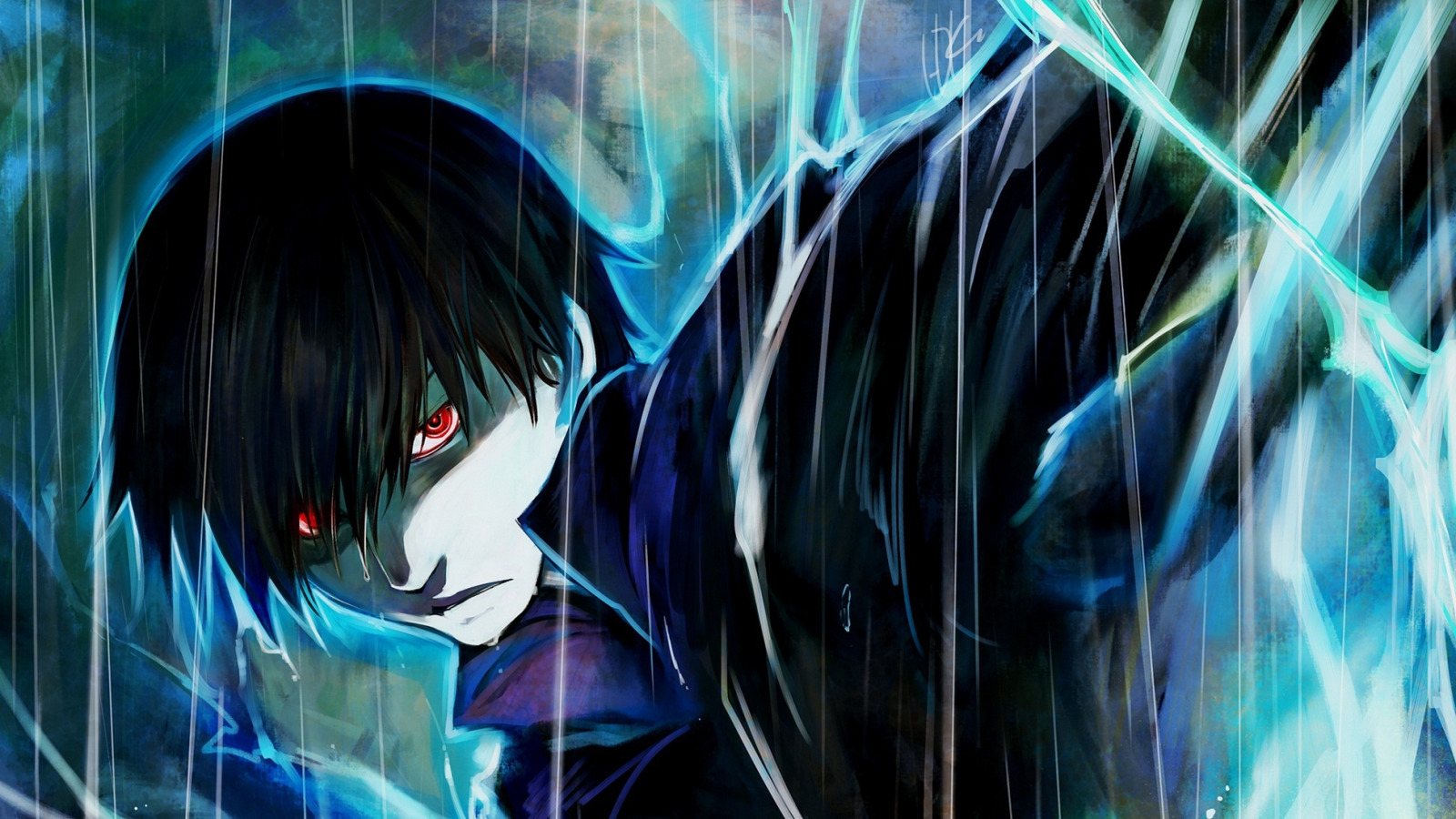 Черней темного. Хэй Darker than Black Art. BK-201 Darker than Black. Хэй темнее черного арт. Темнее черного аниме арт.