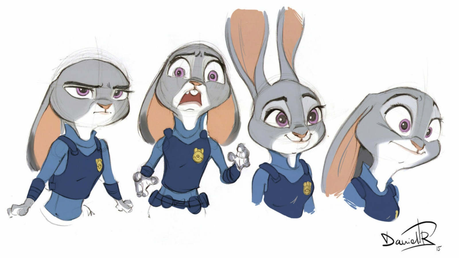 Скачать обои Мультфильм, 2016, Zootopia, Зверополис, Джуди Хопс, Judy Hops,  Зайчиха, раздел фильмы в разрешении 1600x900