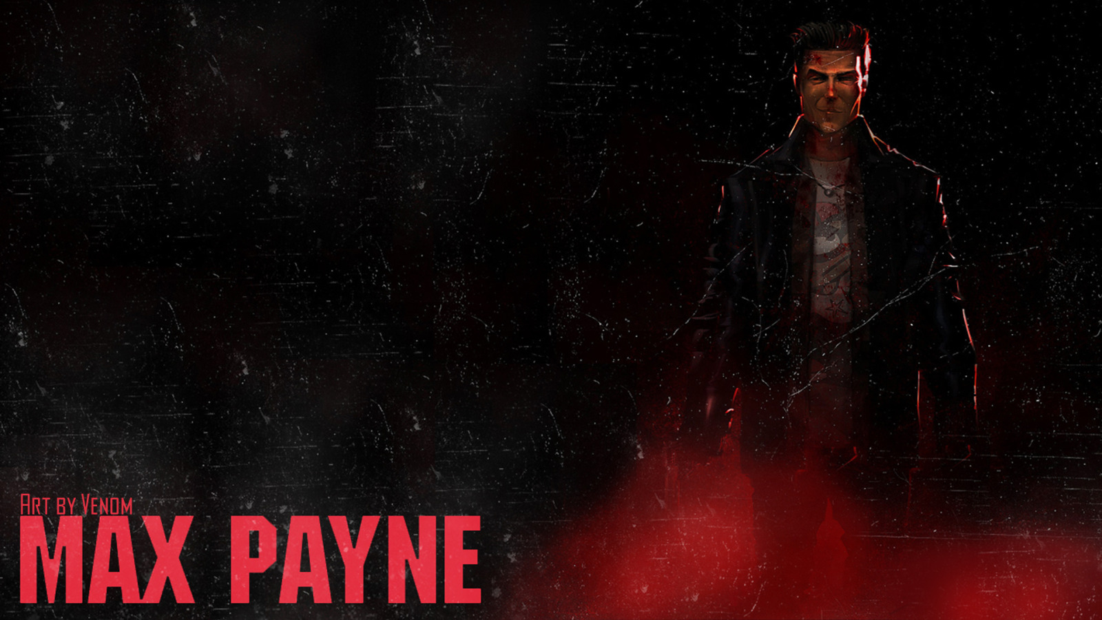 Скачать обои Art, Photoshop, Пейн, Max Payne, Макс, Fun, раздел игры в  разрешении 1600x900