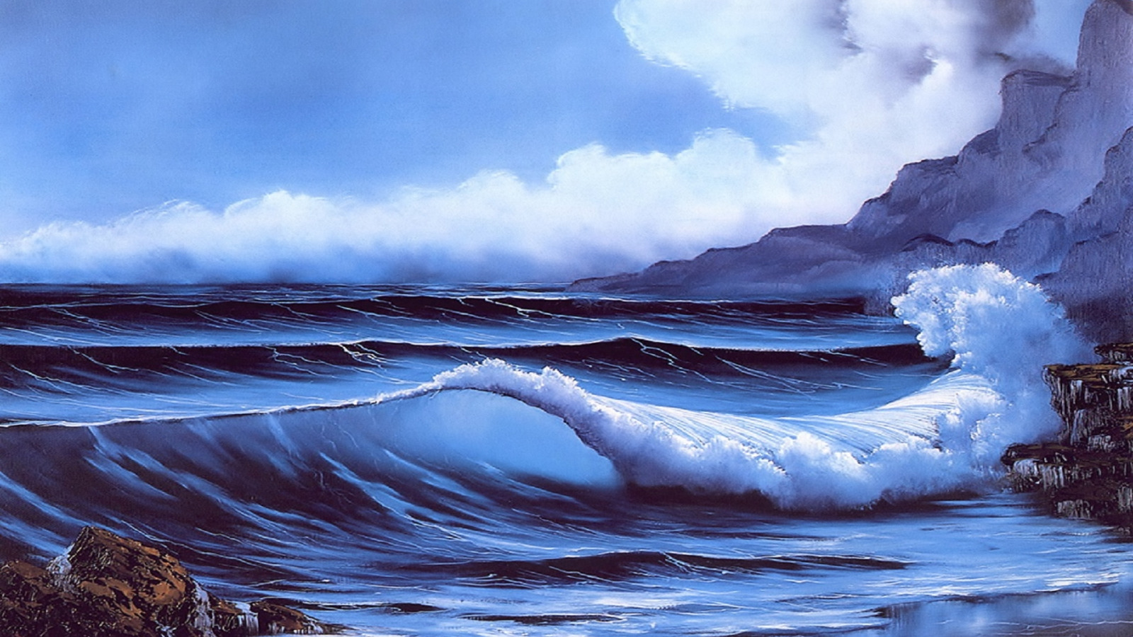 картины моря и океана