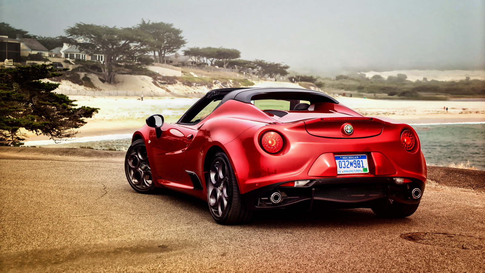 Alfa Romeo 8c 4k