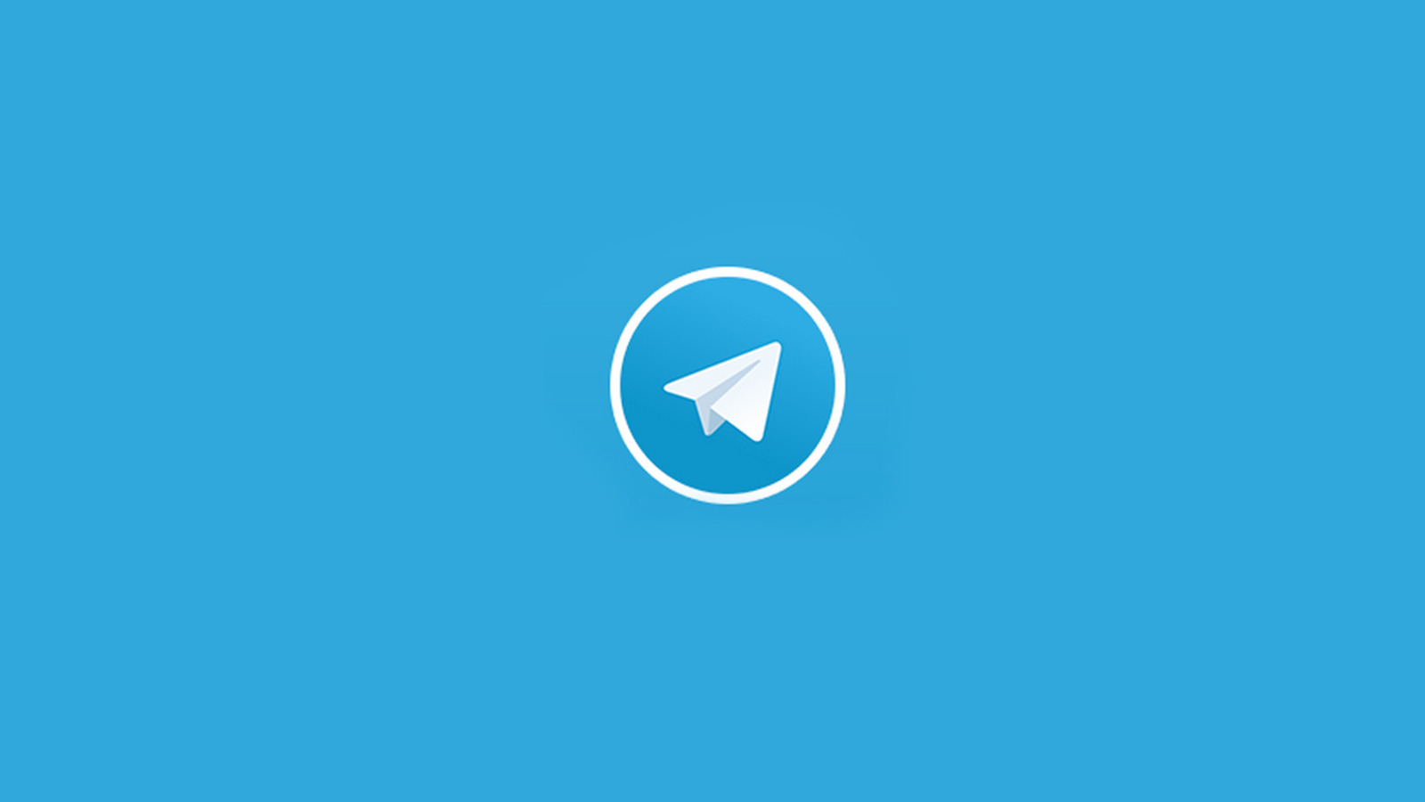 Скачать обои Telegram, application, messaging app, раздел hi-tech в  разрешении 1600x900