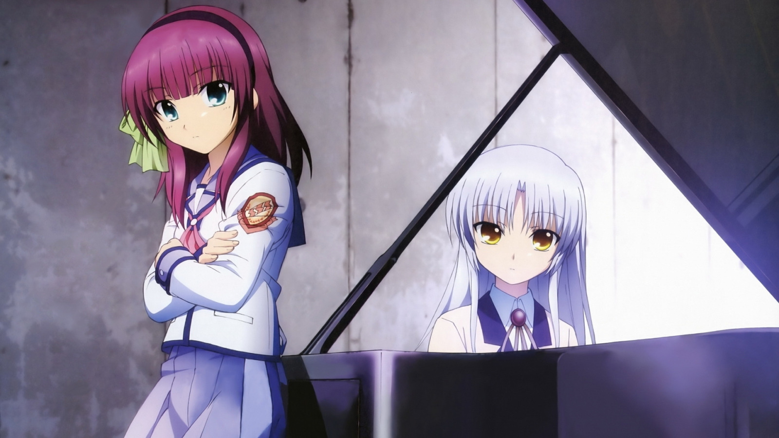 Скачать обои аниме, ангельские ритмы, Angel Beats, канаде, раздел прочее в  разрешении 1600x900