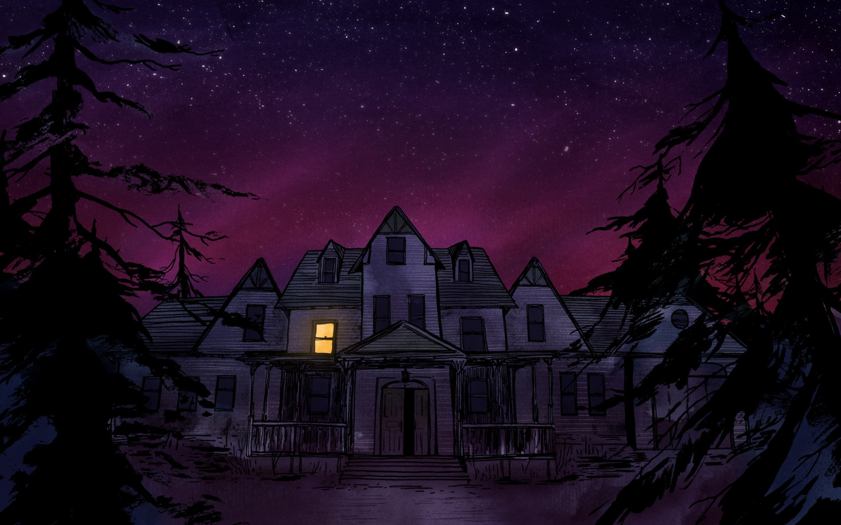 Gone home game. Gone Home игра. Большой дом арт. Gone Home (2013). Gone Home обложка.