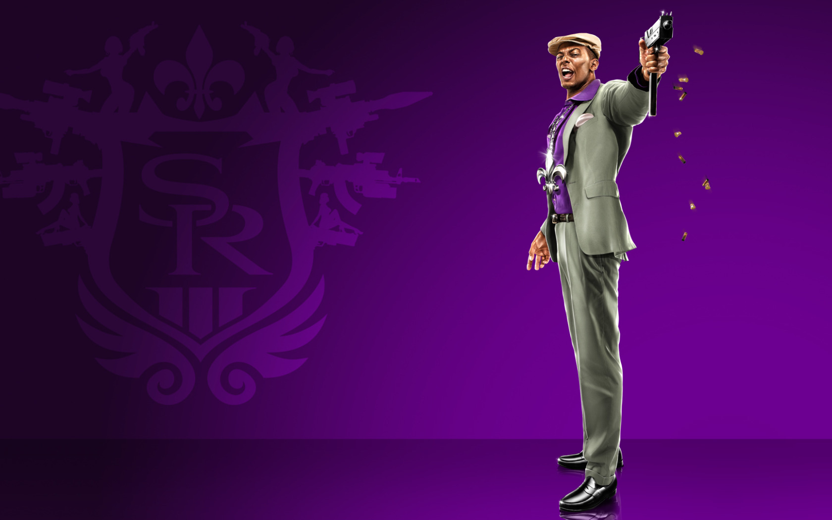 Скачать обои Saints Row: The Third, Saints Row 3, Pierce Washington, Пирс  Вашингтон, раздел игры в разрешении 1680x1050