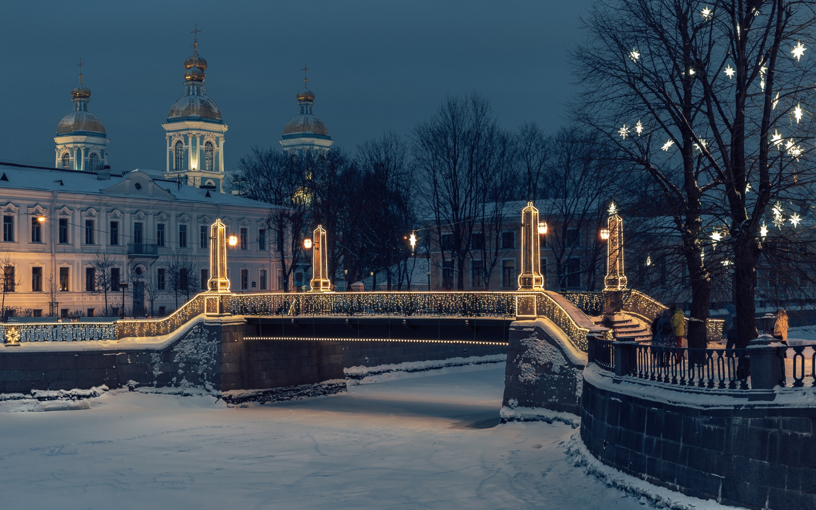 Зимний петербург картинки