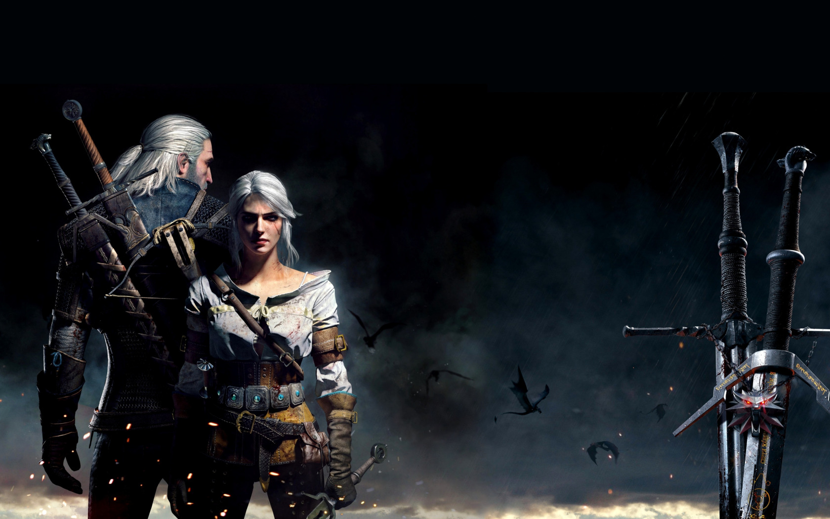 The witcher 3 geralt and ciri фото 117