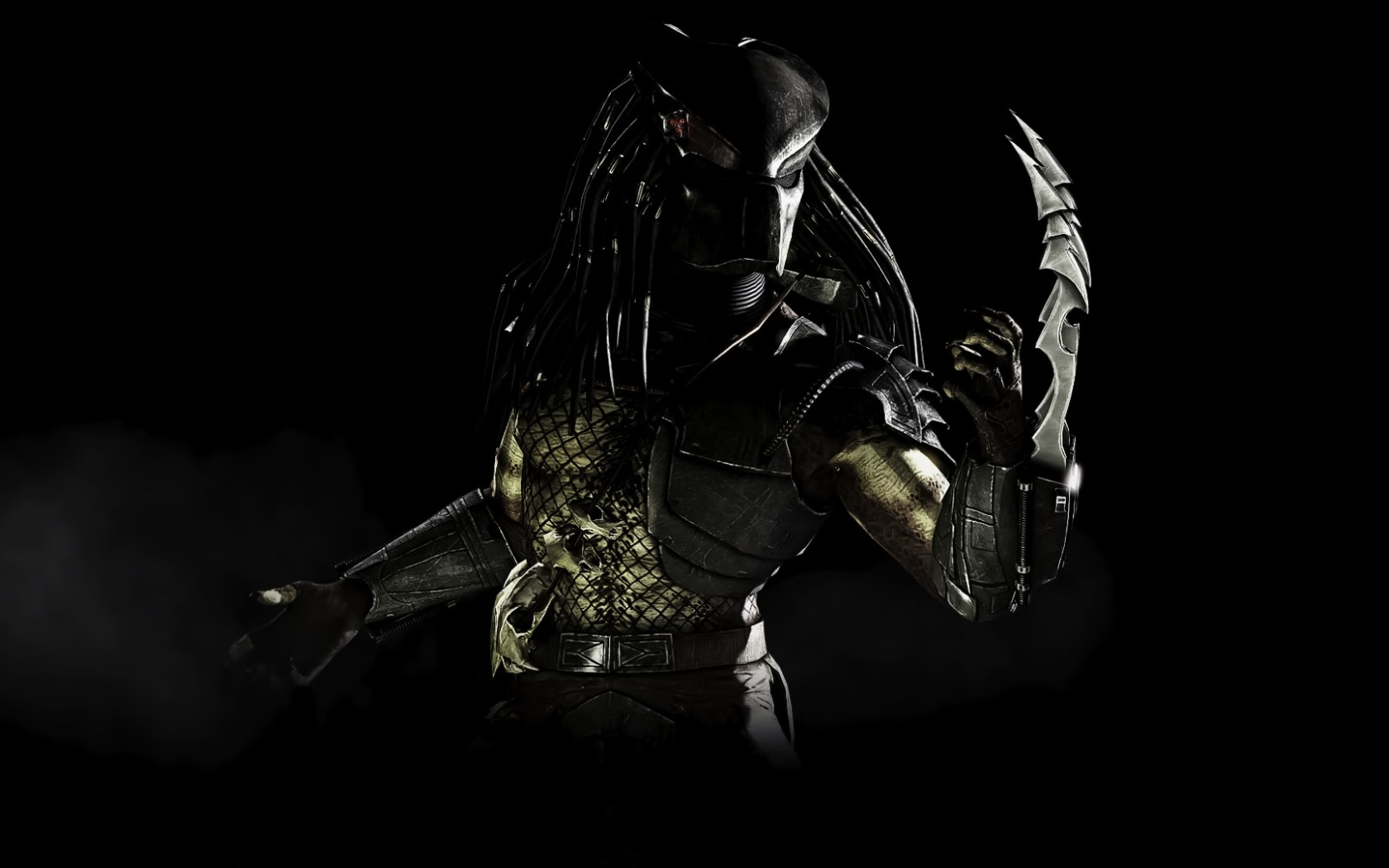 Скачать обои Хищник, Predator, Mortal Kombat X, MKX, раздел игры в  разрешении 1680x1050