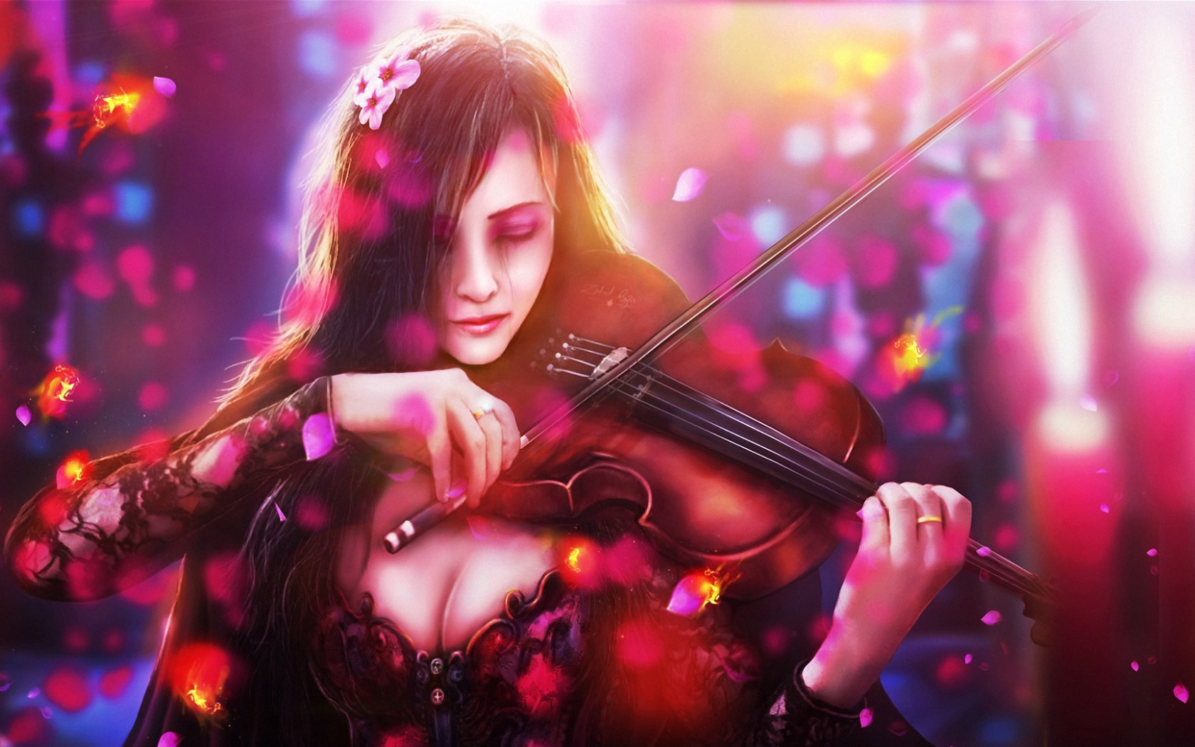 Скрипка самое красивое