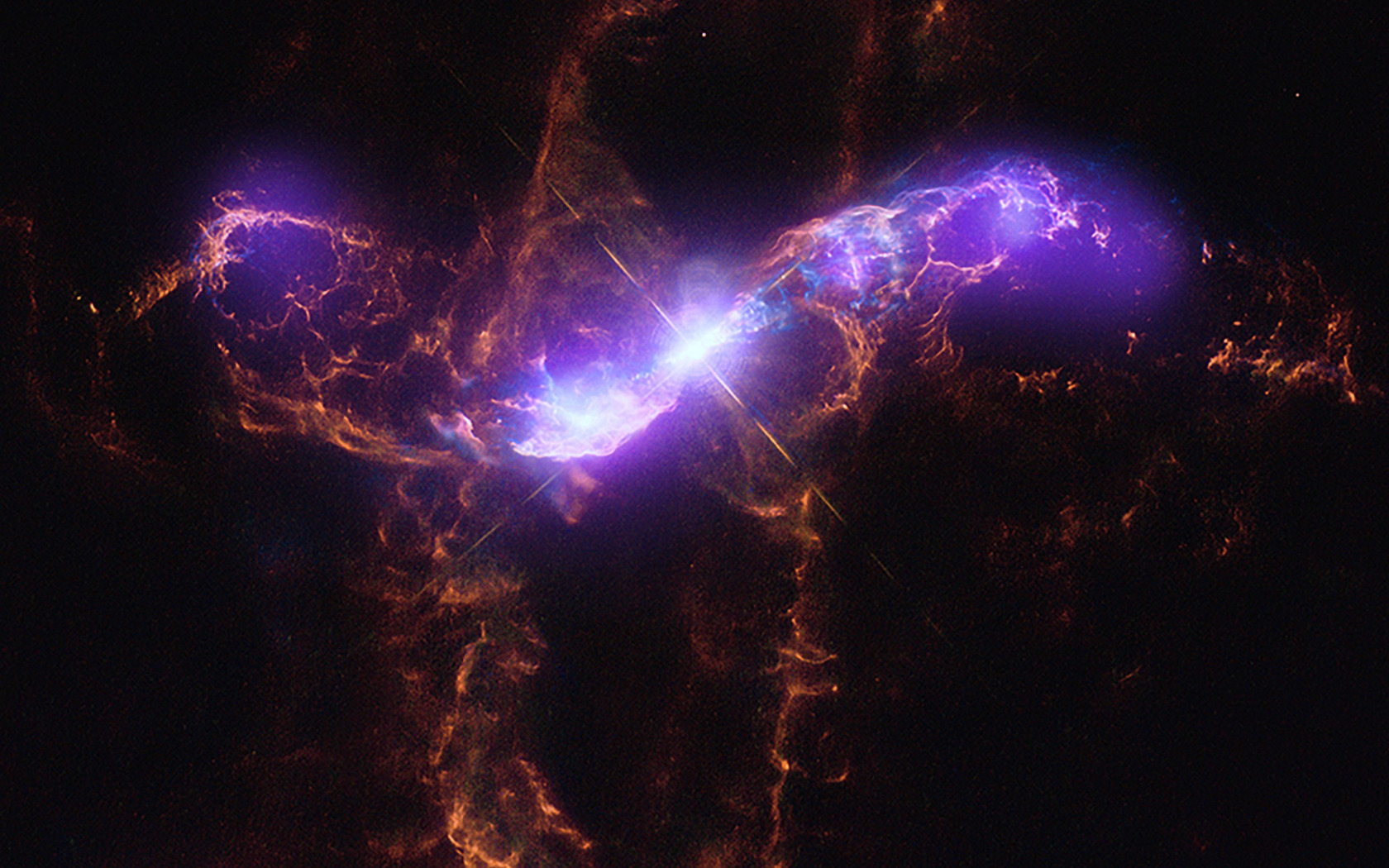 6 октября 2008. R Aquarii. Космическая молния. Молния в космосе. Снимки из космоса.