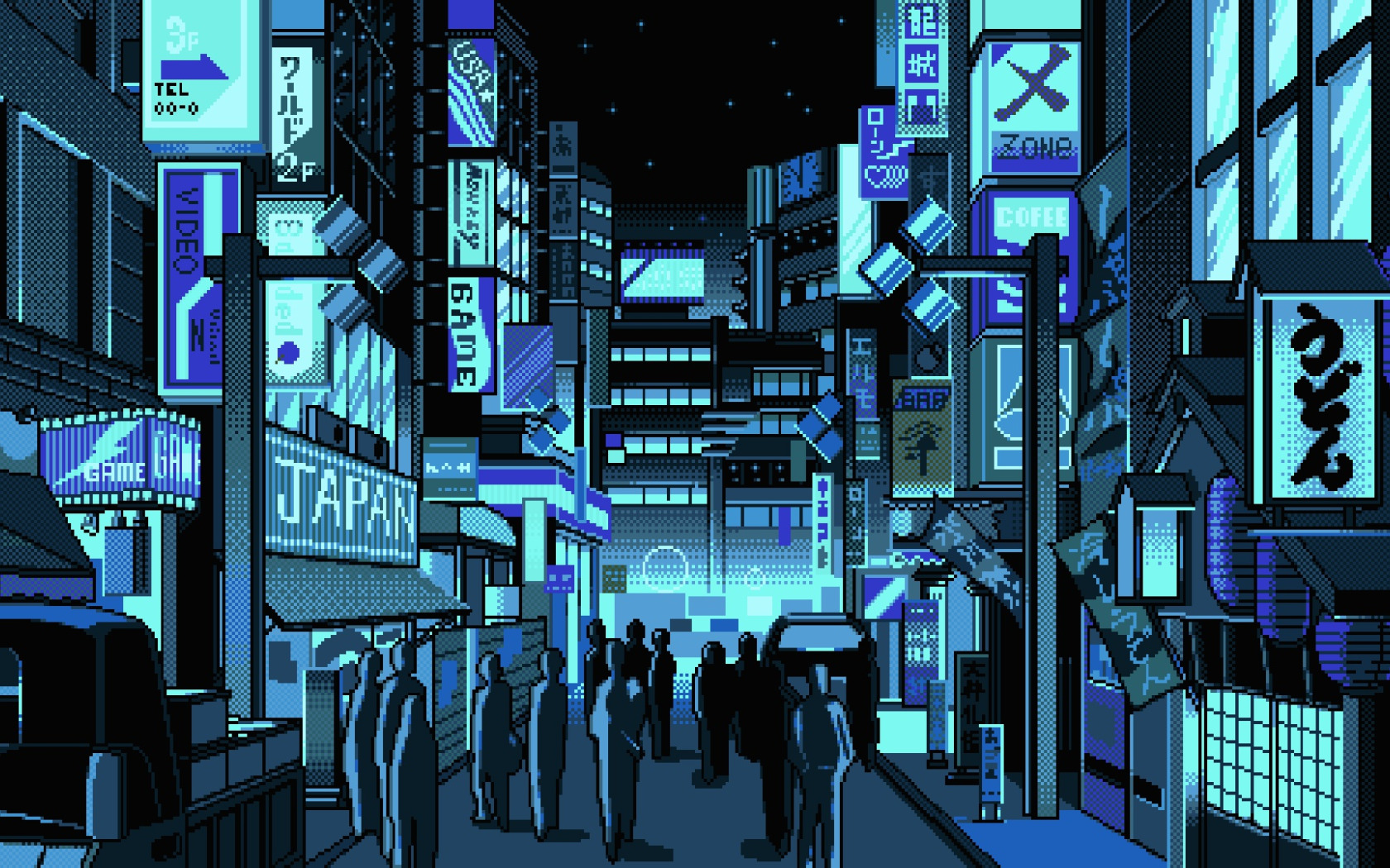 Cyberpunk pixel art фото 118