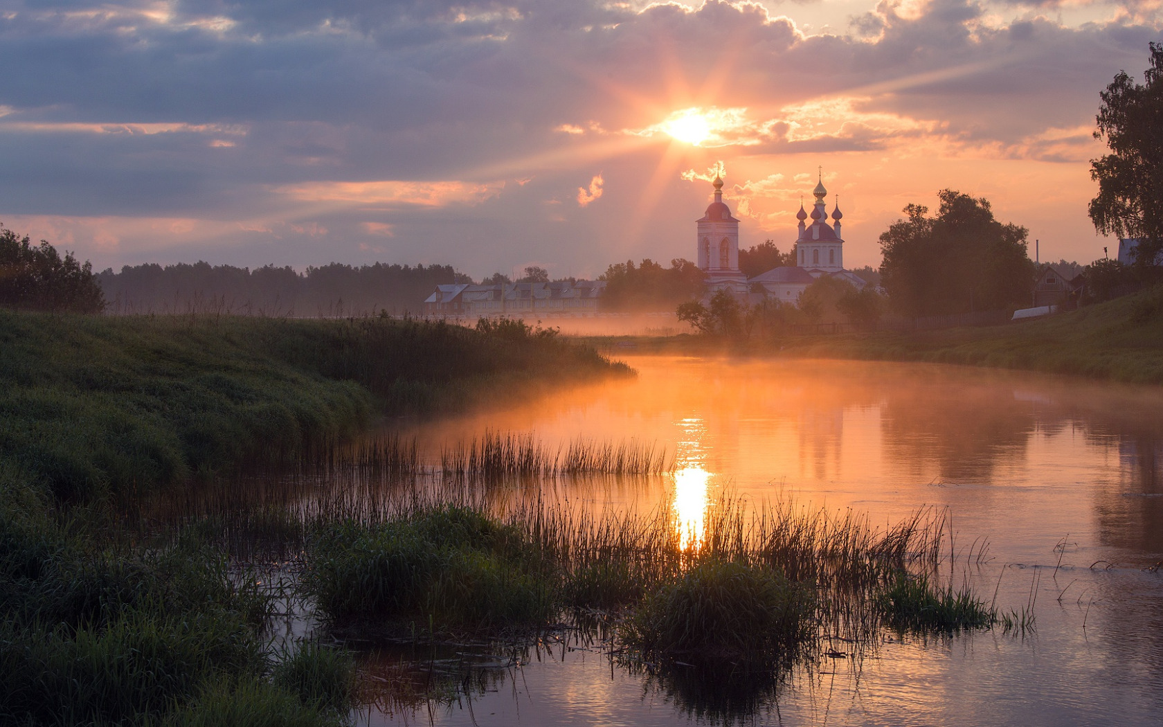 Церковь рассвет