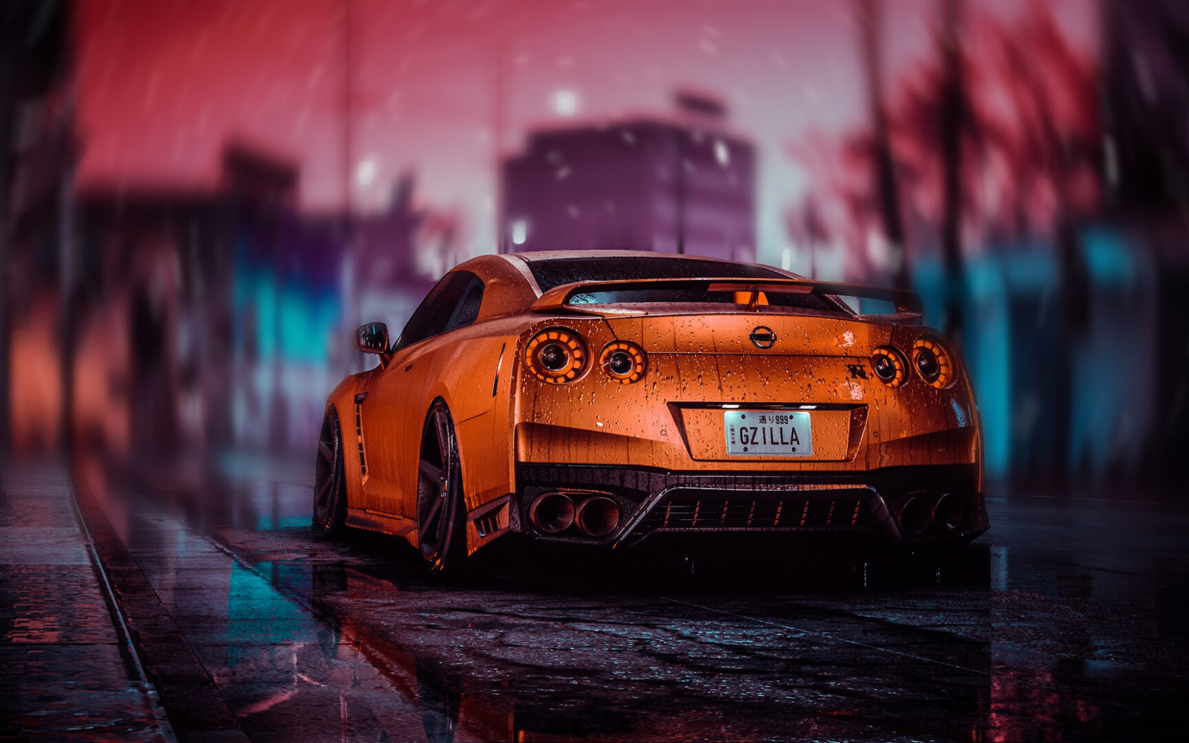 Nissan GTR r35 2560x1440