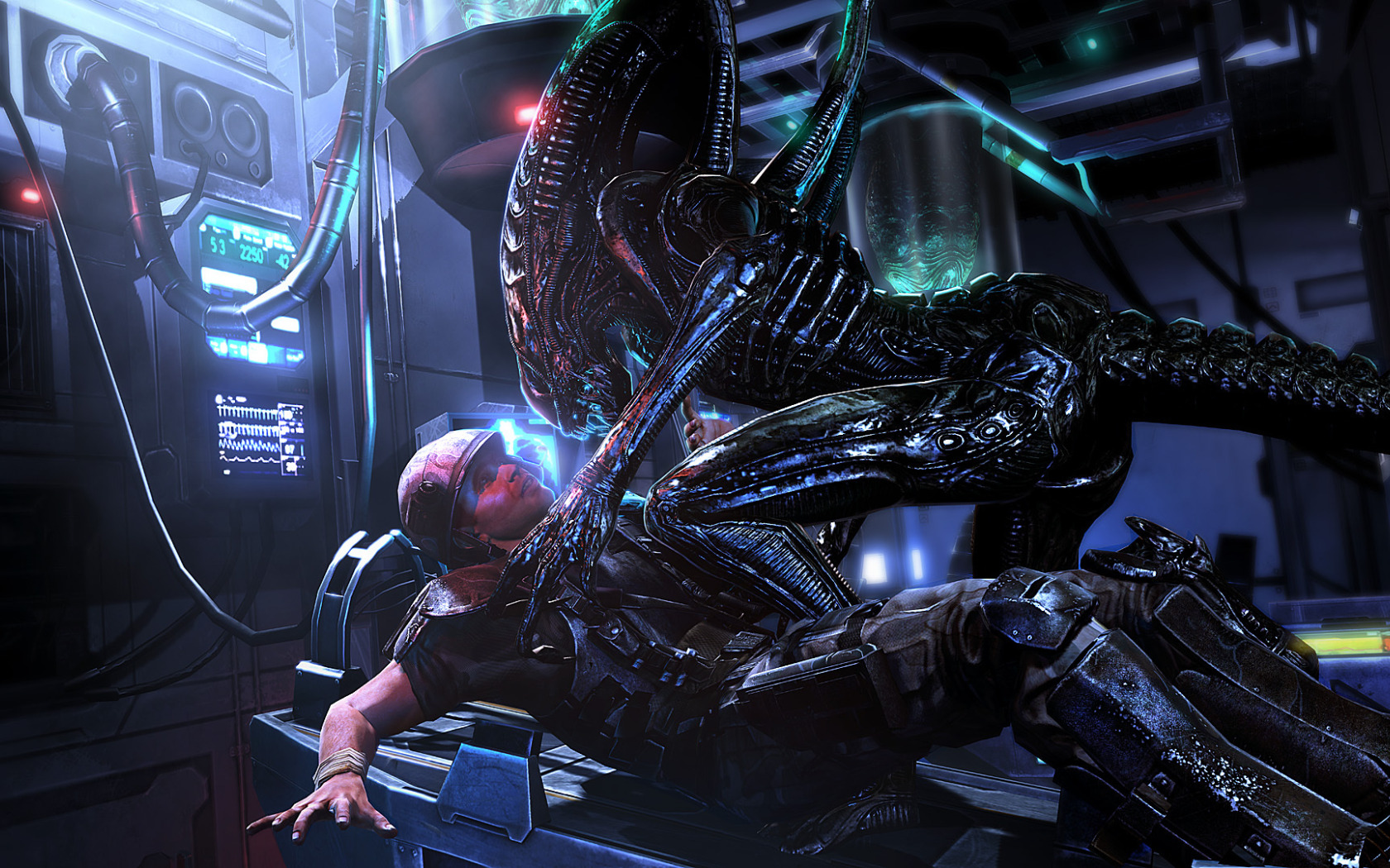 Где играет чужой. Colonial Marines чужие. Aliens Colonial Marines чужие. Aliens Colonial Marines морпехи. Aliens Colonial Marines Ксеноморфы.