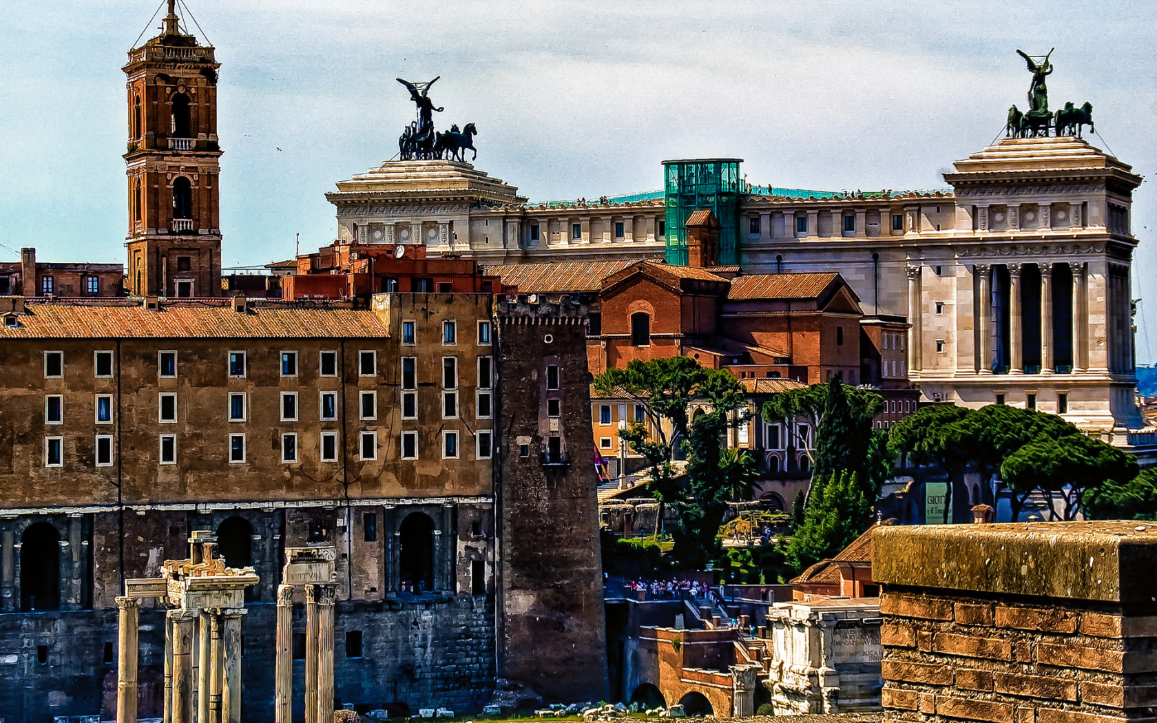 римский форум рим