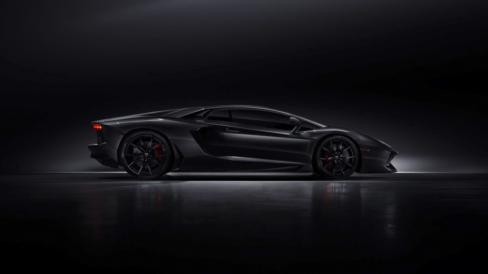 Lamborghini Aventador lp700 4 Black Wallpaper