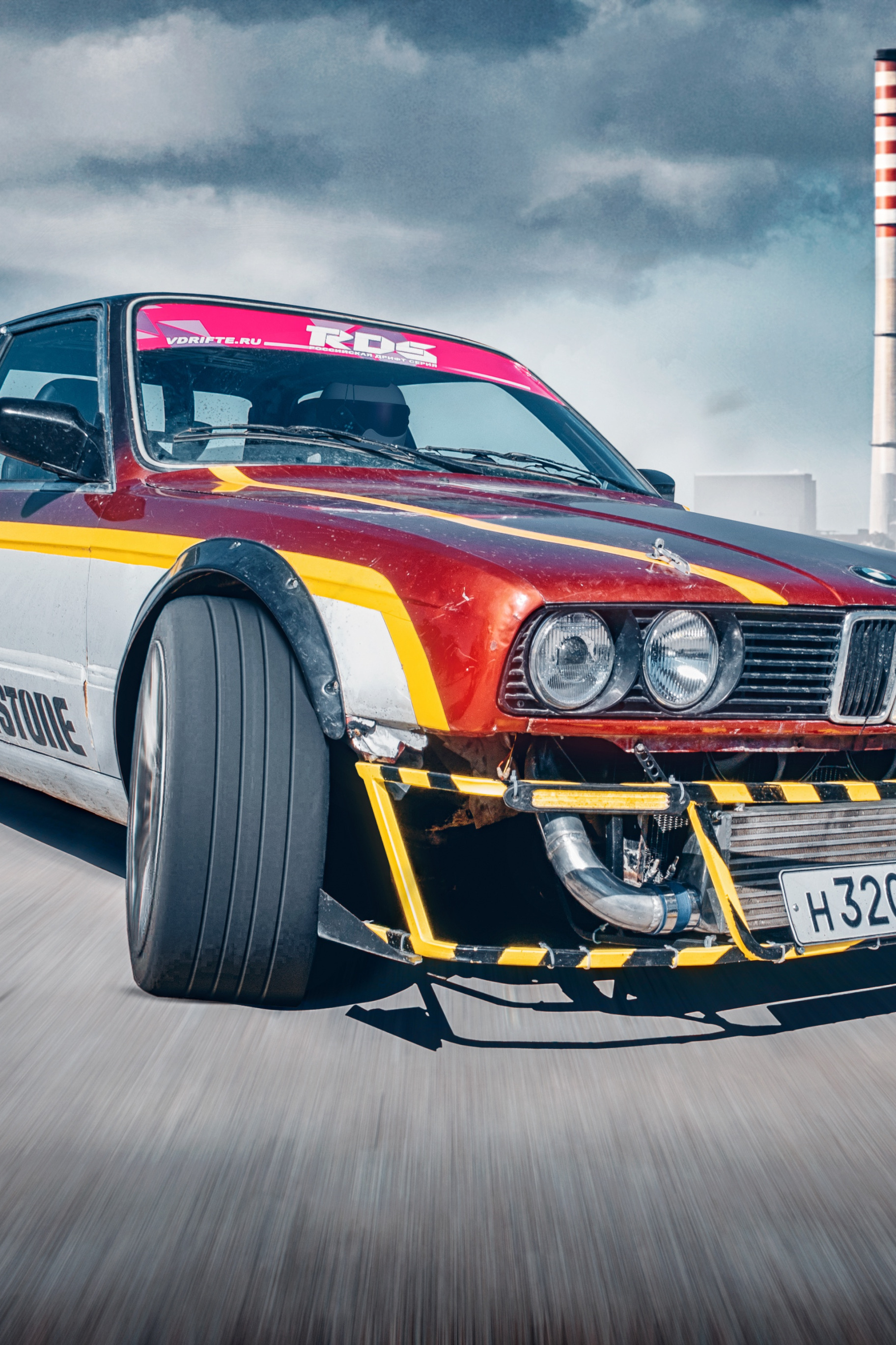 Скачать обои BMW, БМВ, Дрифт, RDS, E30, 3 Series, Drifting, раздел bmw в  разрешении 1824x2736