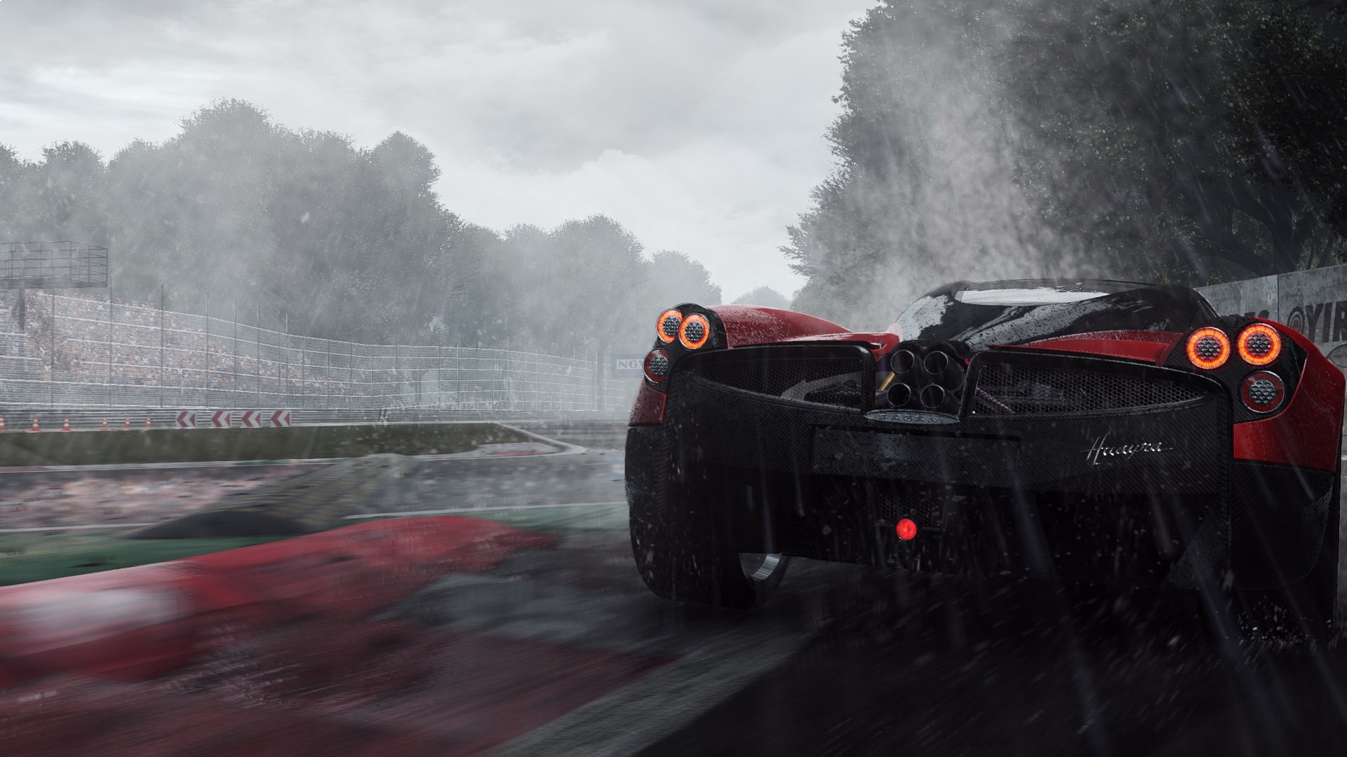 Обои supercar, rain, Zonda, speed, Need For Speed Rivals на телефон и  рабочий стол, раздел игры, разрешение 1920x1080 - скачать