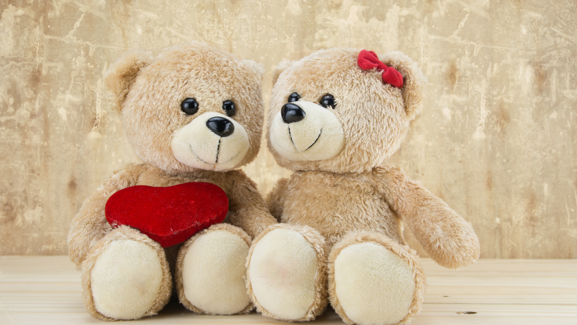 Скачать обои любовь, мишка, love, toy, bear, heart, romantic, sweet, раздел  настроения в разрешении 1920x1080