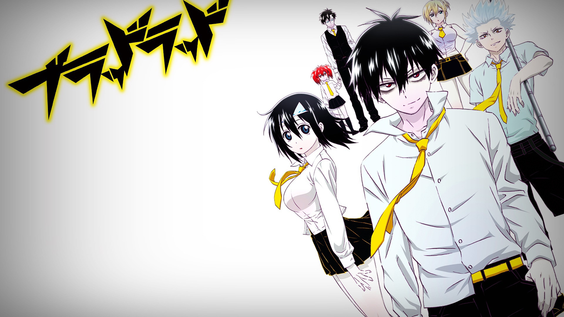 Скачать обои аниме, арт, Blood Lad, кровавый парень, раздел прочее в  разрешении 1920x1080