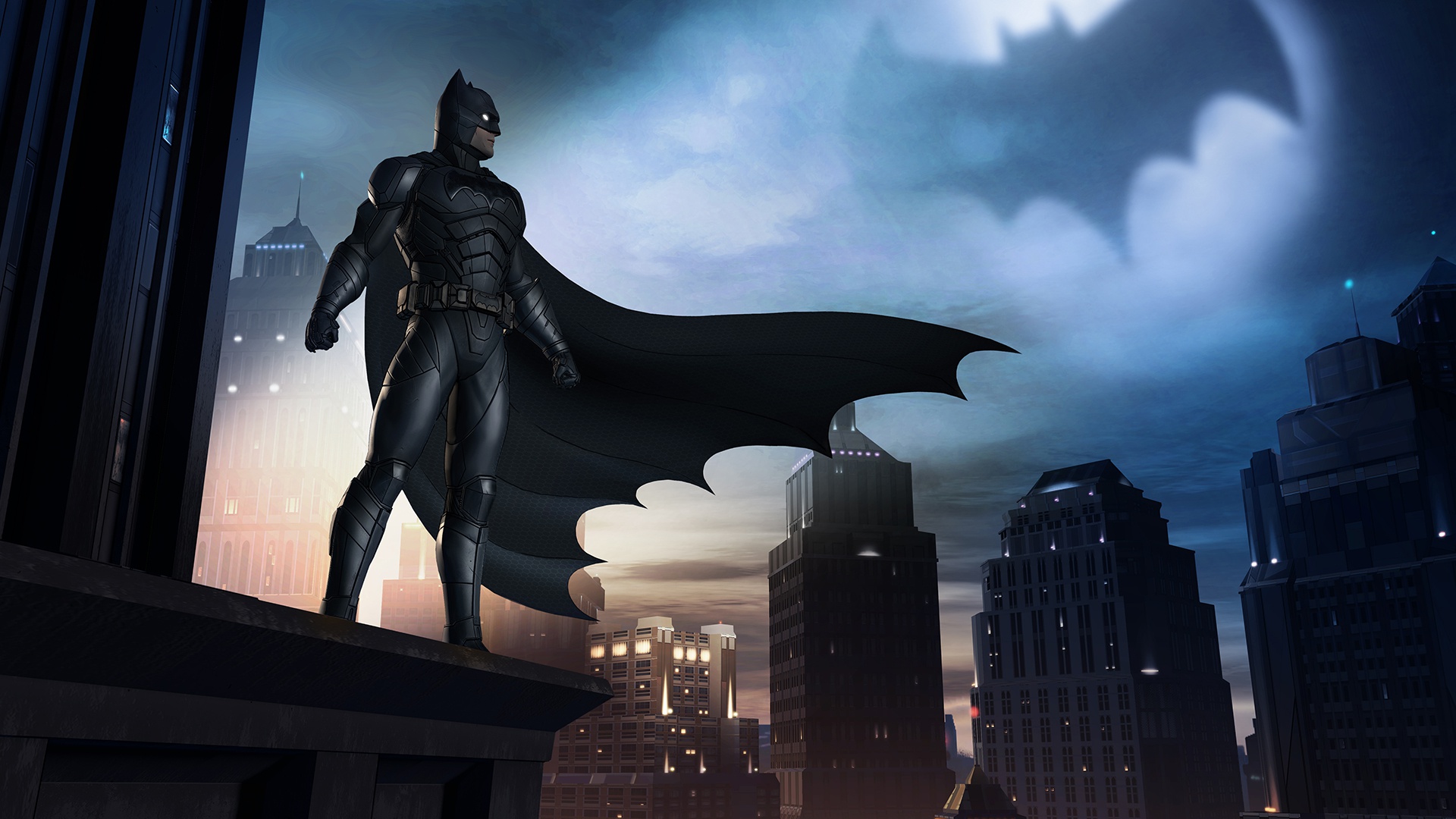 Обои game, Batman, dark knight, hero, DC Comics, Telltale Games, cape,  Gotham на телефон и рабочий стол, раздел игры, разрешение 1920x1080 -  скачать