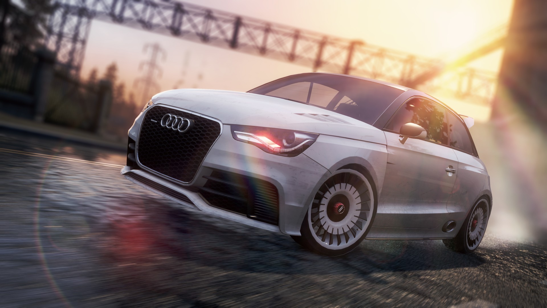 Обои гонка, автомобиль, need for speed most wanted 2, Audi A1 Clubsport  Quattro на телефон и рабочий стол, раздел игры, разрешение 1920x1080 -  скачать