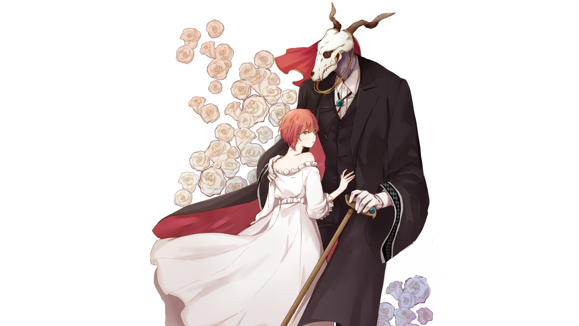 Скачать обои Mahou Tsukai no Yome, The Ancient Magus&apos; <b>Bride</b>, Elias Ain...