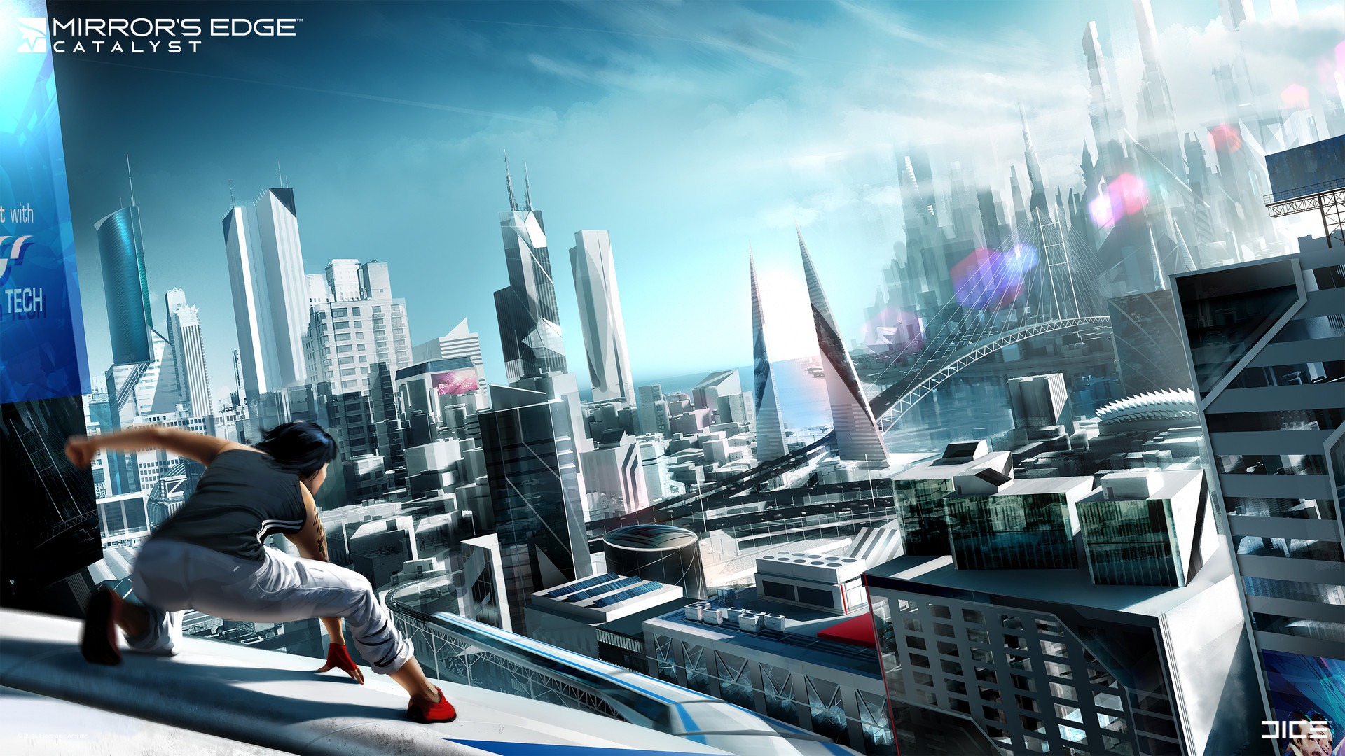 Edge на рабочий стол. Mirrors Edge 2008 город. Mirror's Edge Catalyst. Миррорс Едге город. Фэйт Коннорс Mirror's Edge 2008.